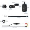 Pd+Qc 3.0 Motocyklová USB rychlonabíječka Řídítka Duální USB zásuvka Vodotěsný 12V napájecí adaptér