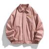 Autumn American Vintage Embroidered Jacket Men's Spring and Autumn Leather Jacket Lapel Motorcycle Leather Jacket South East Asia
