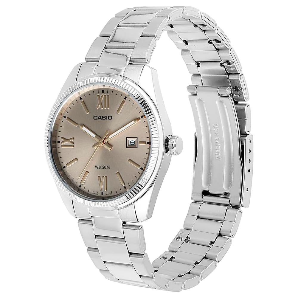 Casio MTP-1302DD-9AVDF Beige Modern Line Watch Casual Style