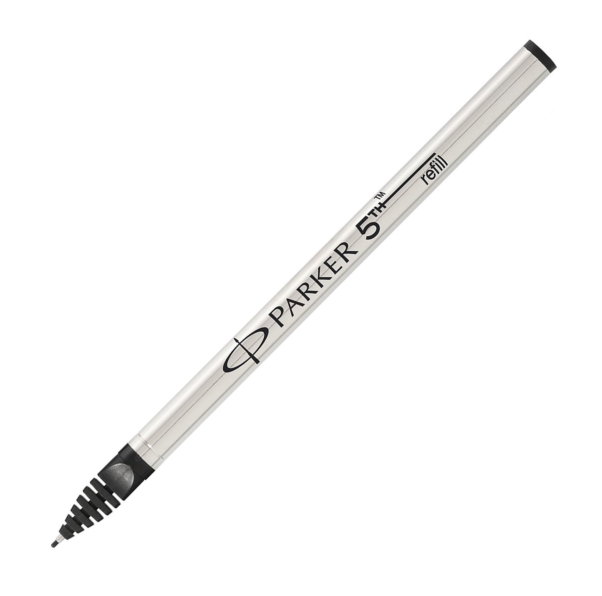 PARKER 5th Ballpoint Pen 1 F Genuine Imported 1950273 Refill, Black, piece, (Fine Point), Water-based ink, Product,