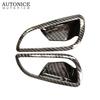 4pc Carbon Fiber Color Door Handle Bowl Cover for Ford Focus 2015 2016 2017 2018 ST RS MK3 an Version LEFT HAND SIDE ABS