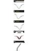 XRV Steering Wheel U-Shaped Decorative Sticker & Dashboard Sequin Car Accessories