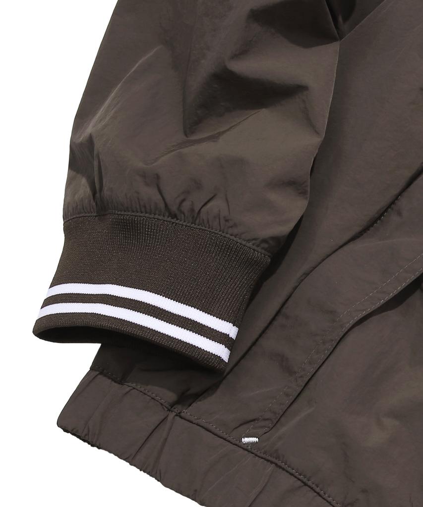 PHYPS MOTORCYCLE Basic Nylon Pocket Long Sleeve Brown