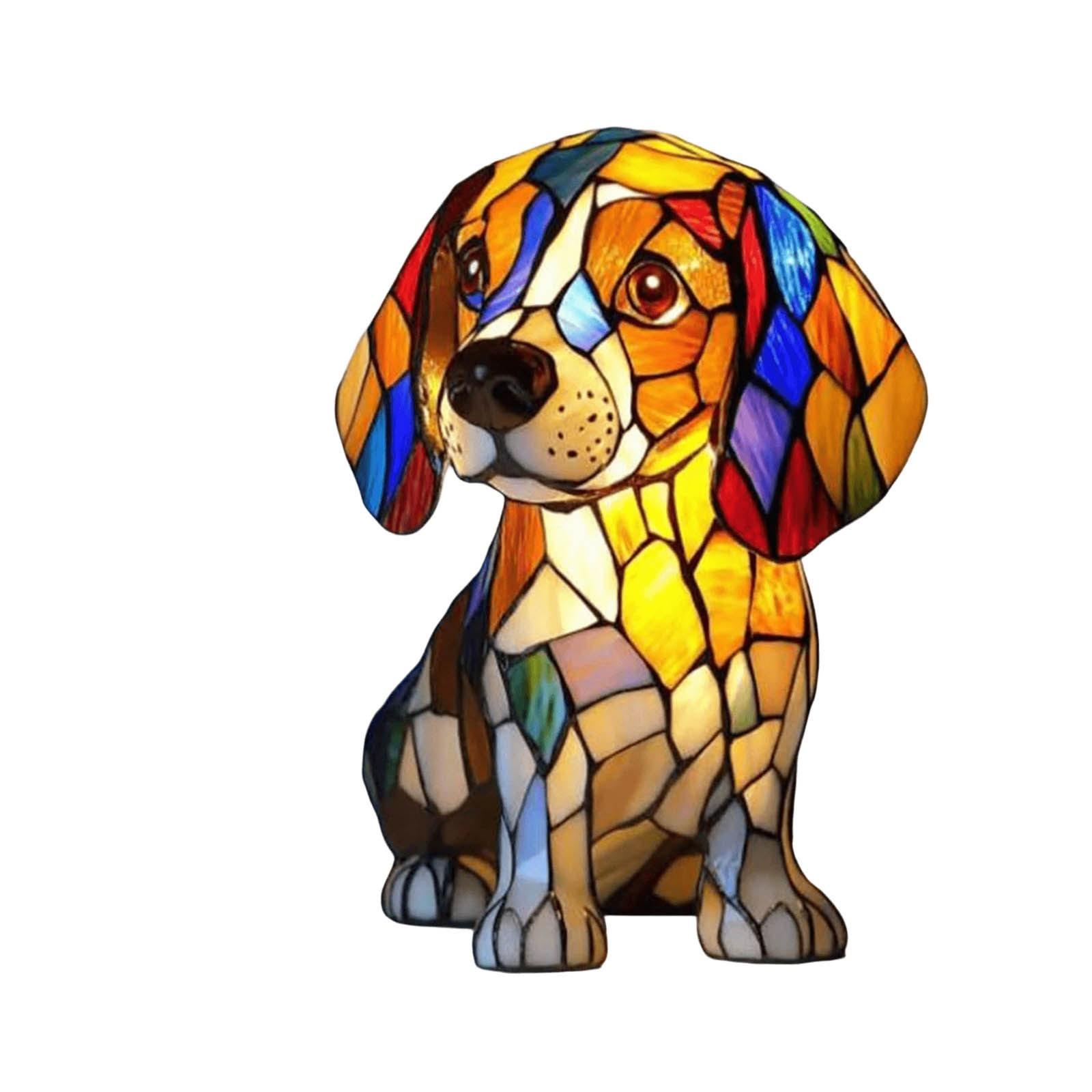 

Акриловий Новий Підвіска Собака Домашня Прикраса Вікна Орнаменти One Size