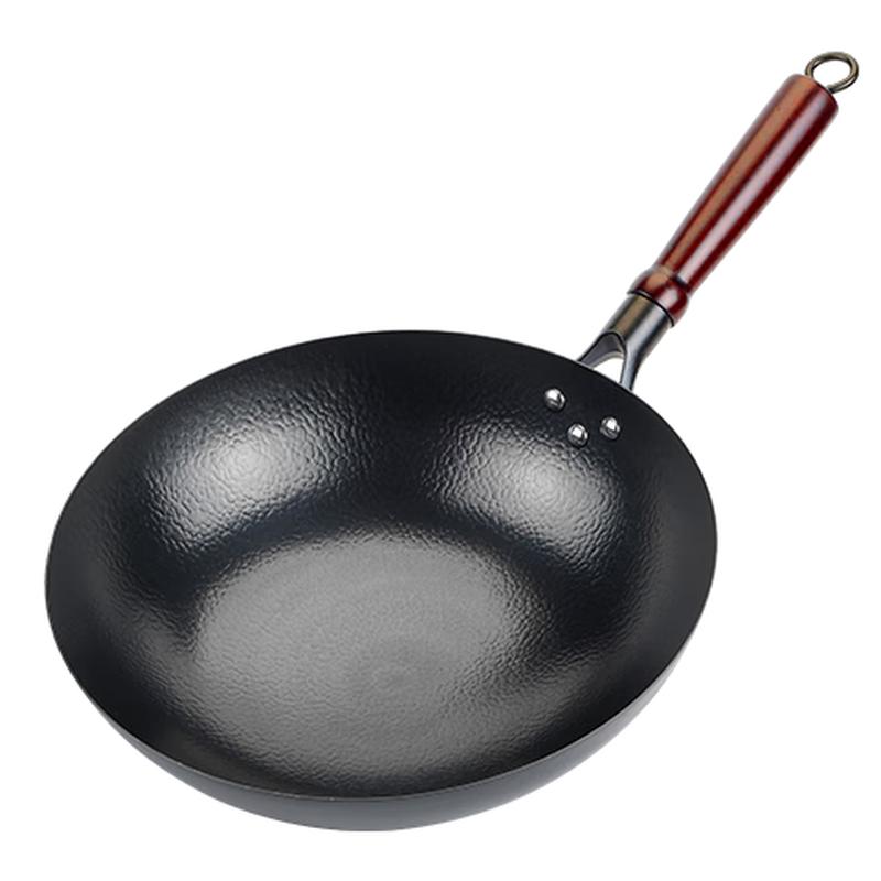 

Jincun Zhangqiu Nitrided Hammered Wrought Iron Wok
