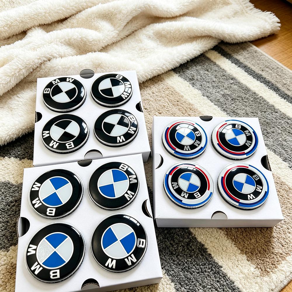 ta20-4Pcs 56/68mm Floating Wheel Center Caps Auto Accessory For BMW E46 X2 X1 X3 X4 X5 X6 G07 G86 G80 E84 F48 G01 G11 E30 E36 G20 E39
