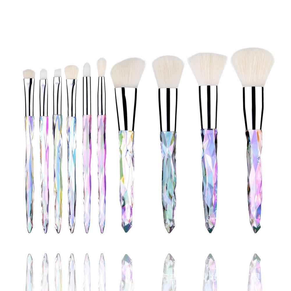 Crystal Makeup Brushes Powder Foundation Eyeshadow Brush Make Up Brush Set