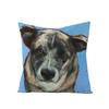 Animal Printed Cute Dog Cushion Cover Linen Poppy Throw Pillow Cover Decorative Sofa Pillow Case Pillowcase 45X45Cm