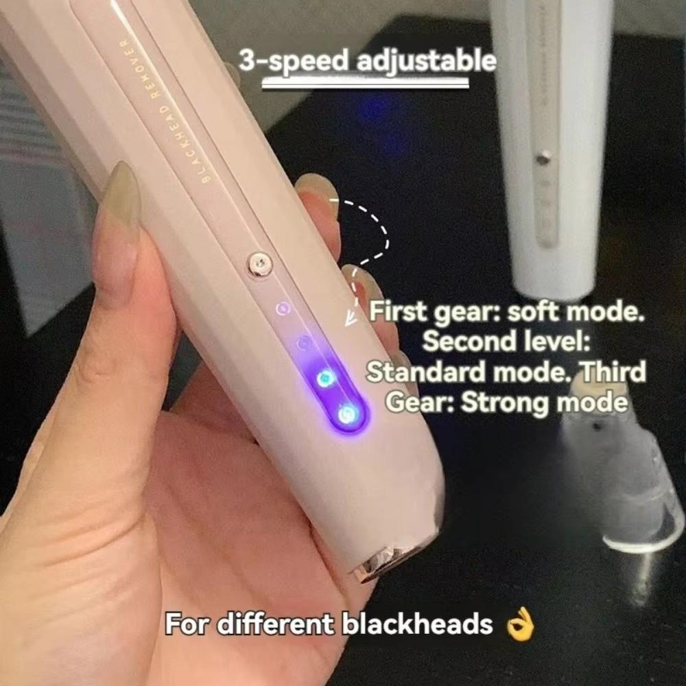 Non Damaging Pores Blackhead Remover Adjustable Power Beauty Device  Skin Care