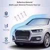 46-70cm Car Front/Rear Window Sun Shade Windshield Curtains UV Protection Automatic Retractable Light Blocking Board for Car SUV