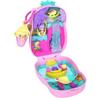 Mattel Polly Pocket Pineapple Monkey Compact Playset 1 Micro-doll Animal Figure JKC49
