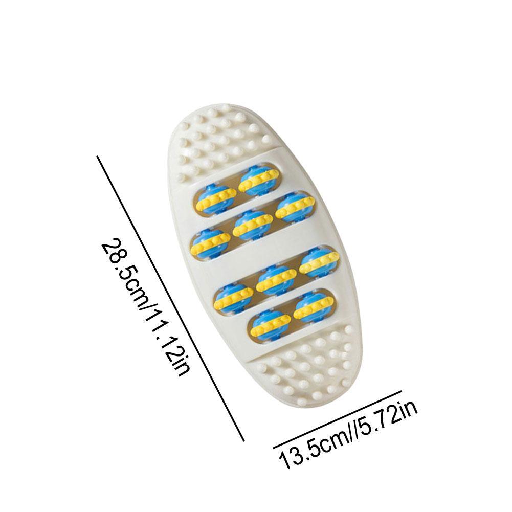 Acupressure Foot Massage Roller, Trigger Point Relaxation Tool for Plantar Fasciitis & Heel Pain Relief, Portable Roller
