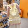 Ghiozdan Modă Puncte Dantelă Rucsac Design Nișă Ins Japonez Ghiozdan Școlar Student Ușor Versatil Casual Geantă pentru Computer