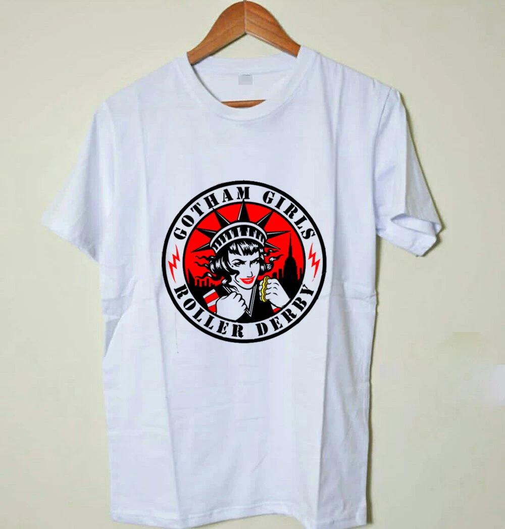 Men s and Women s T-shirts gotham girl roller derby S