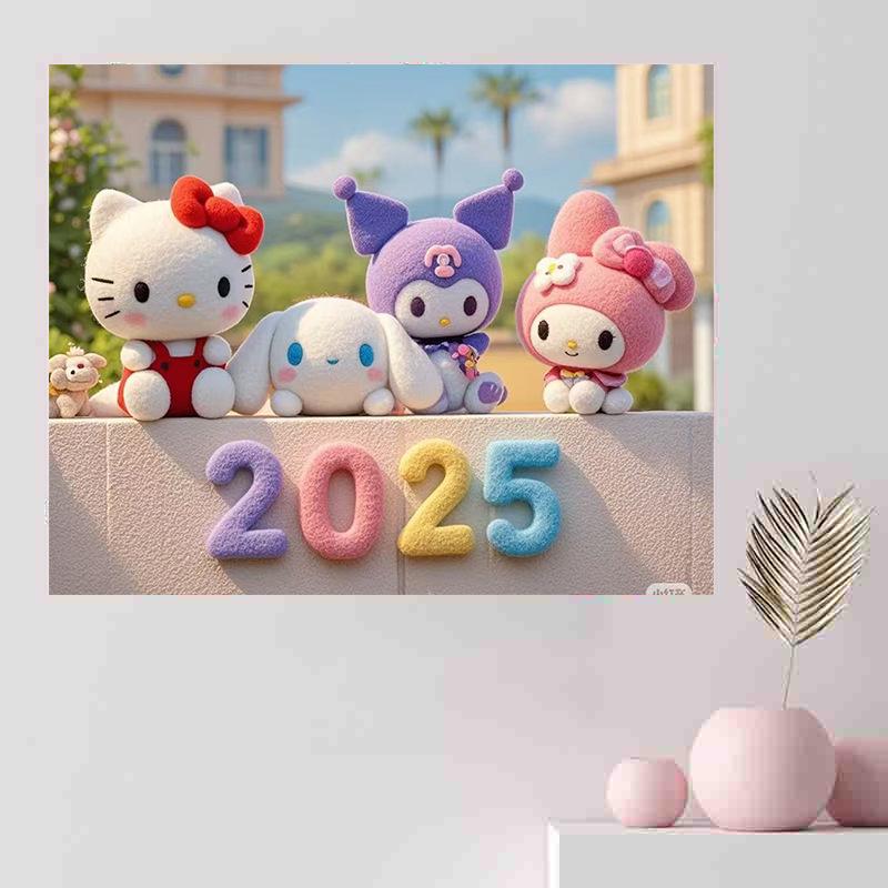 40X50Cm Diamond Painting Large Size Diamond Sticker Bedroom Living Room Decorative Painting With Photo Frame