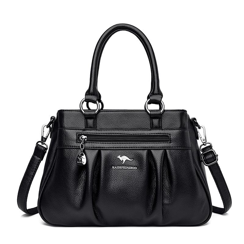 2023 Women's Stylish Large Capacity Handbag - Perfect for Middle-Aged Mothers, Single Shoulder, Crossbody
