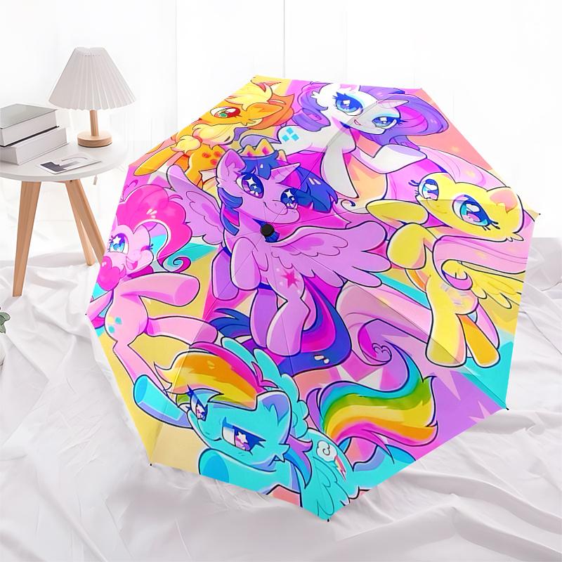 

Rainbow Friends Automatic Opening Folding Umbrella - 8 Bone Iron Frame, Suitable for Fans, Travel, Daily Use, and Festive Gifts0104182a