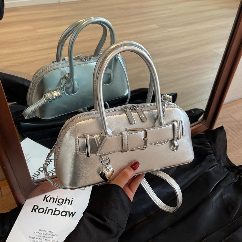 Premium handbag bag women's large capacity 2025 new spring and summer niche design messenger bag casual shell bag