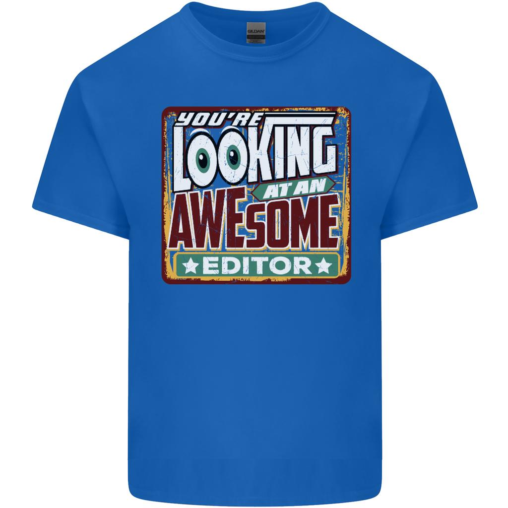 Youre Looking at an Awesome Editor Unisexs Light Cotton TShirt