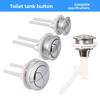 Bathroom Toilet Flush Button Dual Flush Toilet Tank Buttons Flush Toilet Water Tank Button Bathroom Accessories 45/58/69mm Round