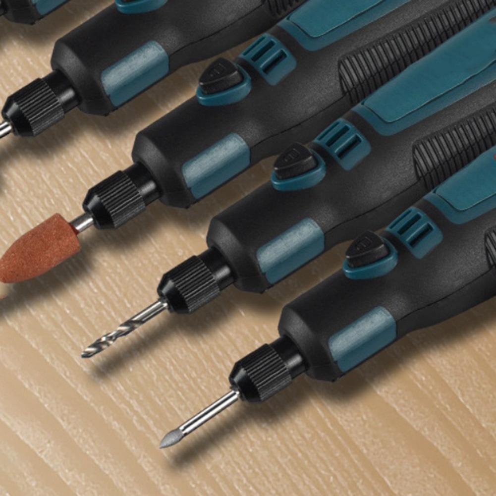 15 Piece Portable Rotary Tool Kit with High Speed Motor and Lithium Battery for Detailed Engraving and Crafting
