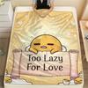 1PC Sanrio Cartoon Print Flannel Blanket, High Quality All Seasons, Home Decor, Warmth and Comfort, Perfect for Christmas Gifts