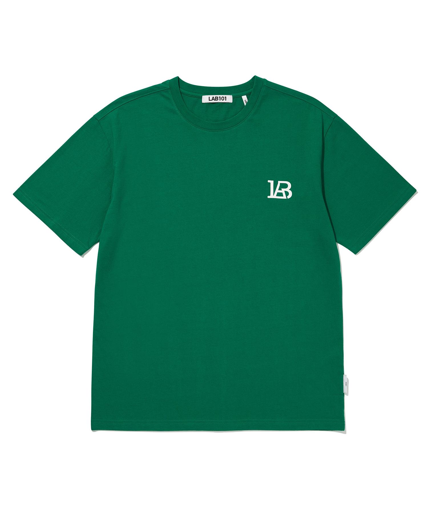 Rap One One Baseball Back Logo Tee - Green M