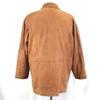 VERNON Echter Rindsleder-Blouson mit 80% Daunenfutter/Herren L/Brauner Ton/Mehrere Taschen(GEBRAUCHT)
