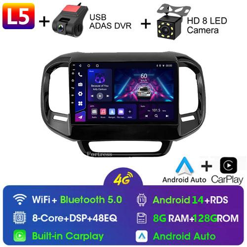 Android14 Auto Car Radio For FIAT Toro 2017 - 2021 Multimedia Navigation GPS 4G WIFI Carplay Player Carplay Stereo 2Din DVD