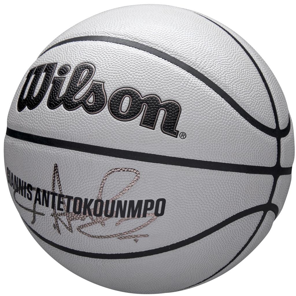 Wilson NBA Player Icon UV Bskt Giannis, Unisex grau Basketball