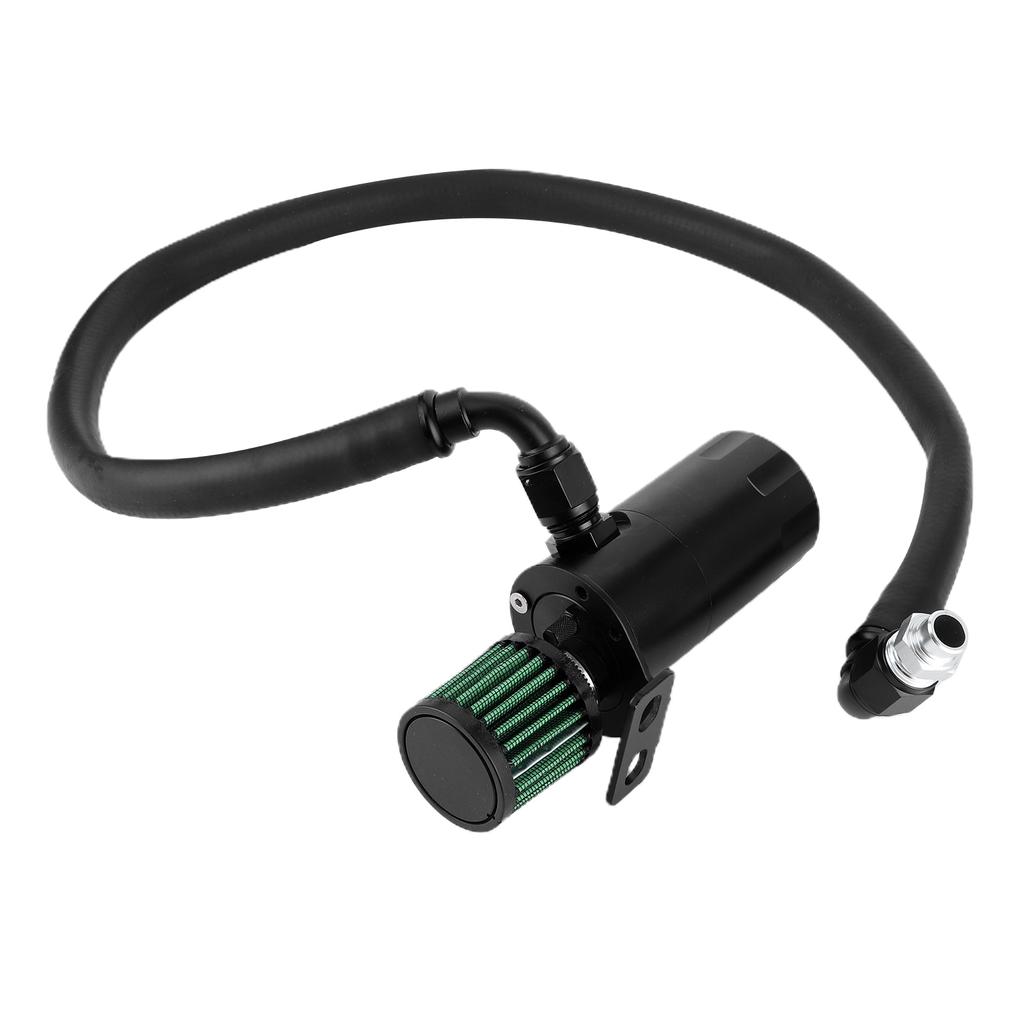 Universal Car Oil Tank Reservoir Catch Can Kit 500ml Aluminum Alloy Auto Modification Accessory