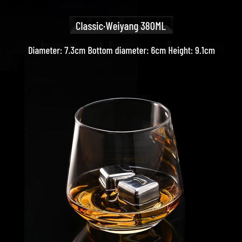 Embossed Whiskey Glass Set
