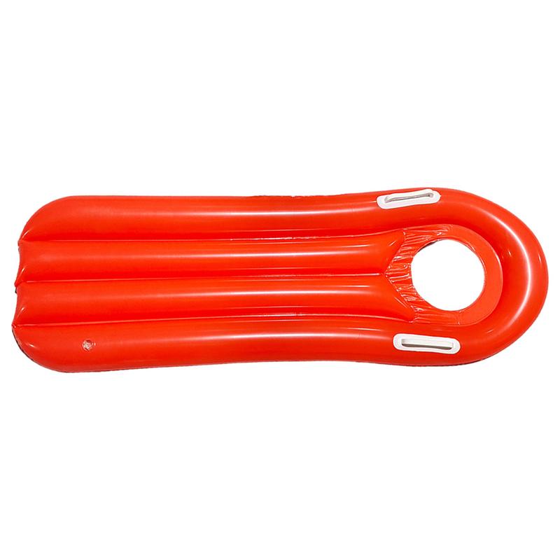 Children Inflatable Floating Row PVC Cartoon Water Hammock Swimming Pool Air Mattress Water Sport Play Toy rosso