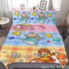 Set Biancheria da Letto Accogliente per Bambini Con Anime Super Mario Copripiumino 3D Anime per Bambino Bambini Adolescenti Adulti Tessile per la Casa Coperta Trapuntata