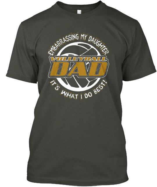 

Volleyball Dad T-Shirt Made in the USA Size S to 5XL XL