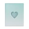Sweet Heart Cutout Binder A4 Macaron Gradient Card Album D-Ring Loose-Leaf Cute Photocard Holder for K-Pop Idol Photo Collection
