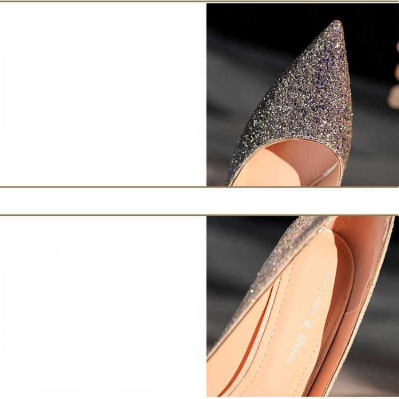 Летние высокие каблуки с градиентом — фото 10