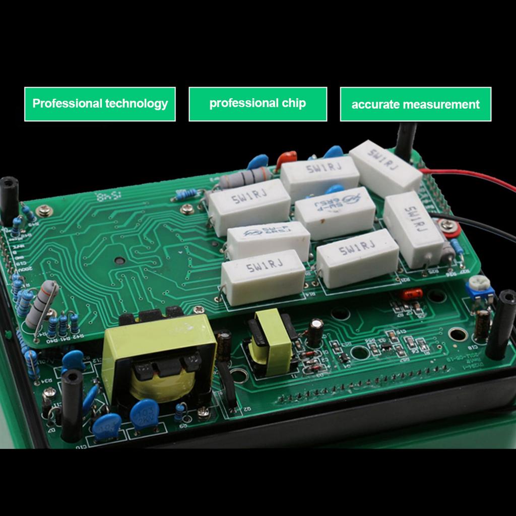 High-Precision Electrical Circuits Tester Digital Transistor Analyzer Tester Multifunction Semiconductor Test 1000V