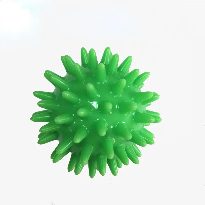 Durable Spiky Massage Ball Trigger Point Sport Fitness Hand Foot Pain Relief Plantar Fasciitis Reliever Hedgehog 6cm Balls
