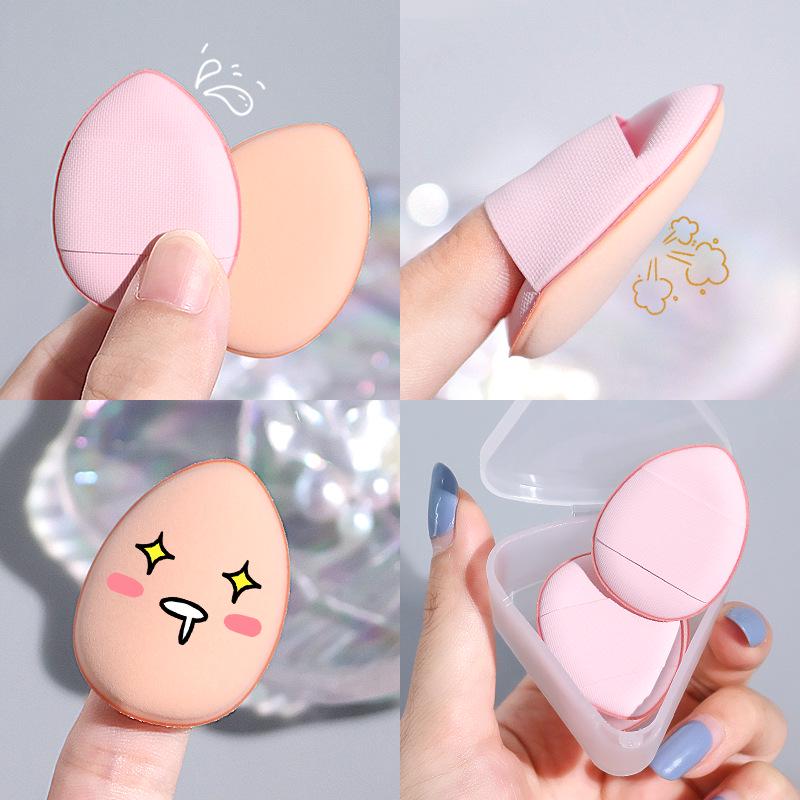 Finger Cushion Setting Powder Puff and Concealer