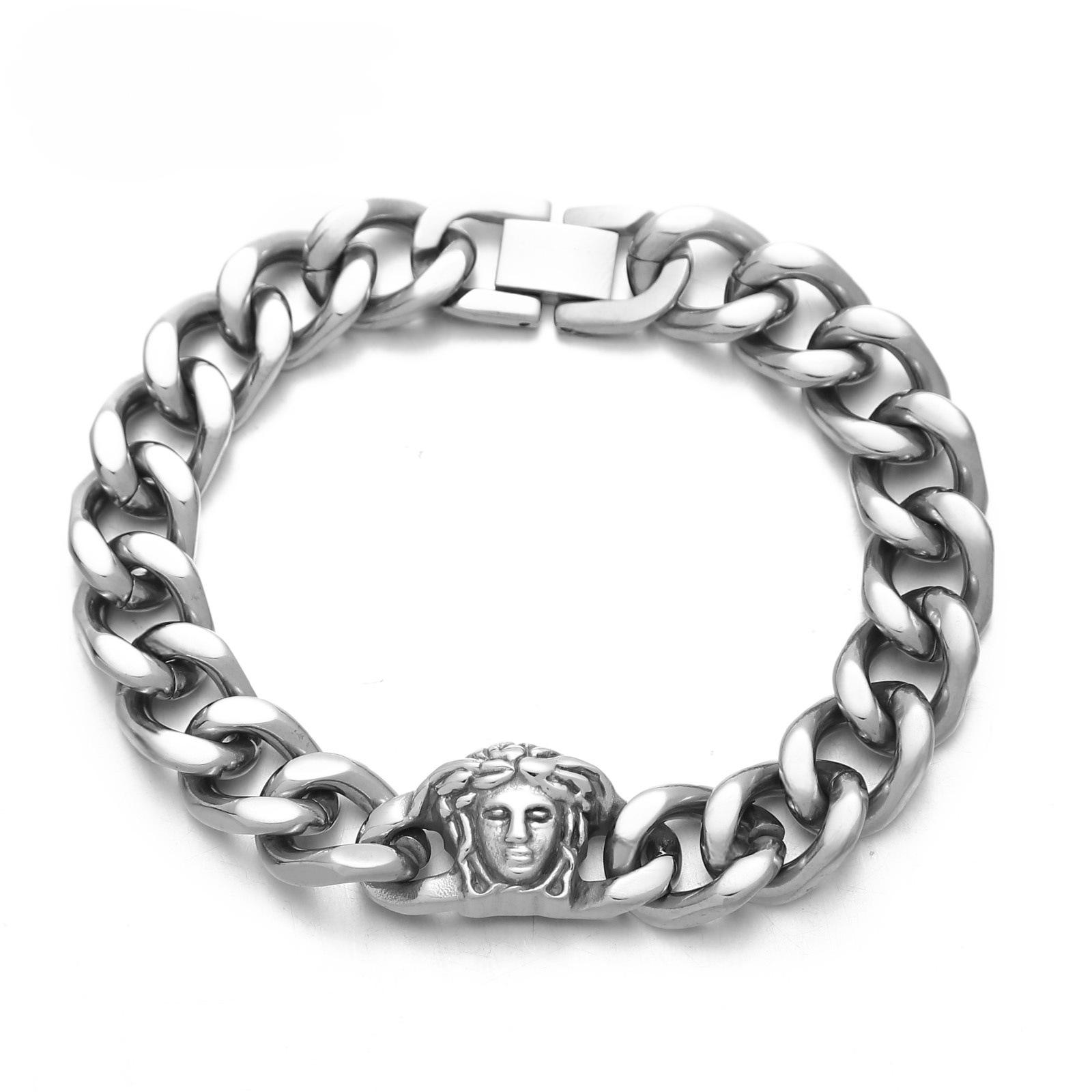

Fashionable, Simple and Versatile Men s Personalized Bracelets, Jewelry Accessories, Party Gifts, 2025 21CM