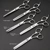6-Inch Professional Hairdressing Scissors Set: Flat & Tooth Scissors