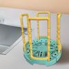 Portable Retractable Bowl Holder Drain Removable Cabinet Dishes Storage Rack Water Cup Kitchen Organizer