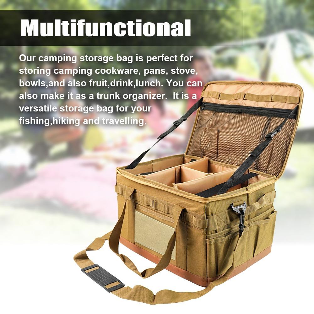Hard Shell Camping Bag 30L Camping Storage Bag Durable Camping Storage Organizer Picnics