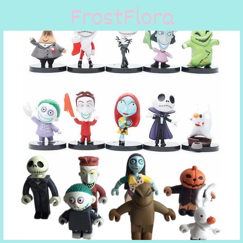 Delightful Jack Skellington Figure Set Featuring Nightmare Before Christmas Character Dolls For Kids And Collectors