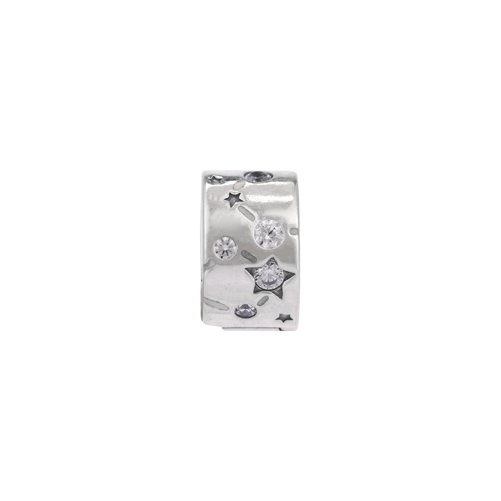 Pandora Argento 925 Ammasso Stellare Galattico Clip Fissa Gioielli da Donna 790010C01