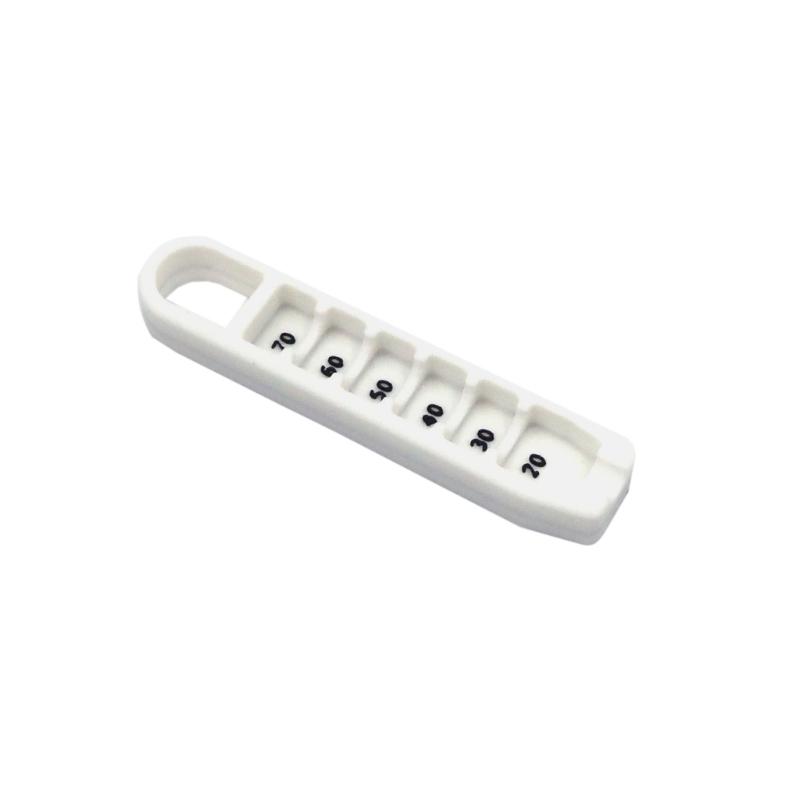 Golf Tees Height Gauge Elevator Precisions Ball Height Setter Plastic Adjustments Tees Height Positioner Easy To Use