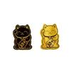 Pure Gold Lucky Cat Phone Sticker Omamori for Good Luck – Creative Gift
