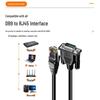 RJ45 To DB9 Male RS232 Serial Console Cable
