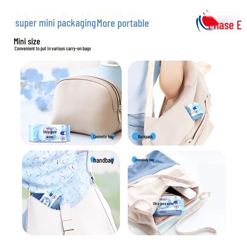 Heart Seal Baby Portable Hand & Mouth Wet Wipes